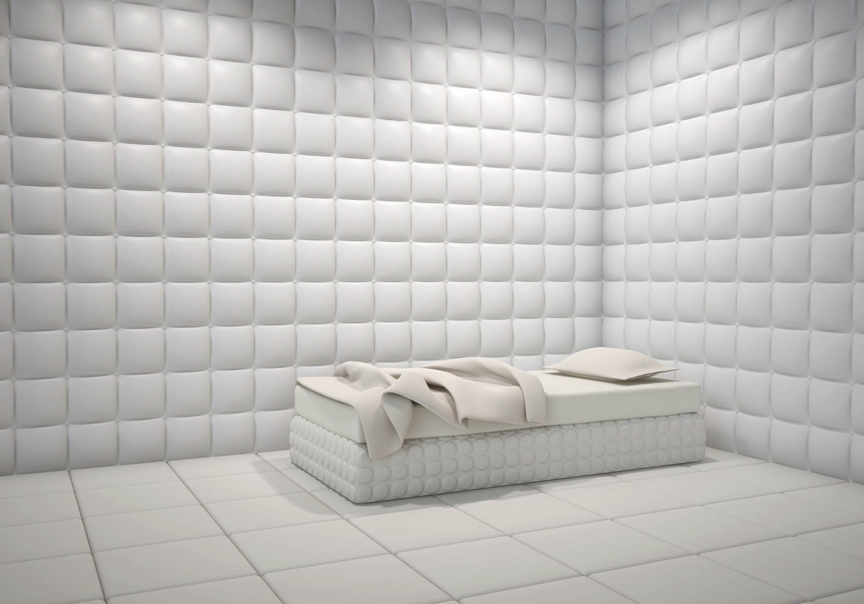 A picture of a rubber room